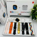i20 Ultra Max Smartwatch + Earbuds Combo (10-in-1)